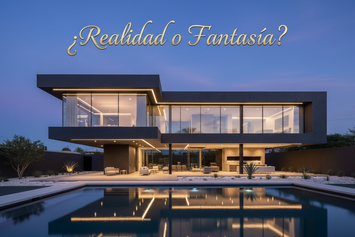 Casa moderna - ¿Realidad o Fantasía?